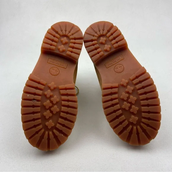 Timberland 6 Inch Premium Junior 'Wheat' Waterproof Boot - Size 4.5Y / 6W - Picture 7 of 8